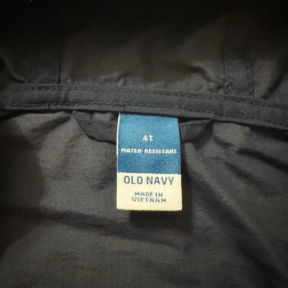 Old Navy | Lightweight Navy Windbreaker (4/4T)  💙